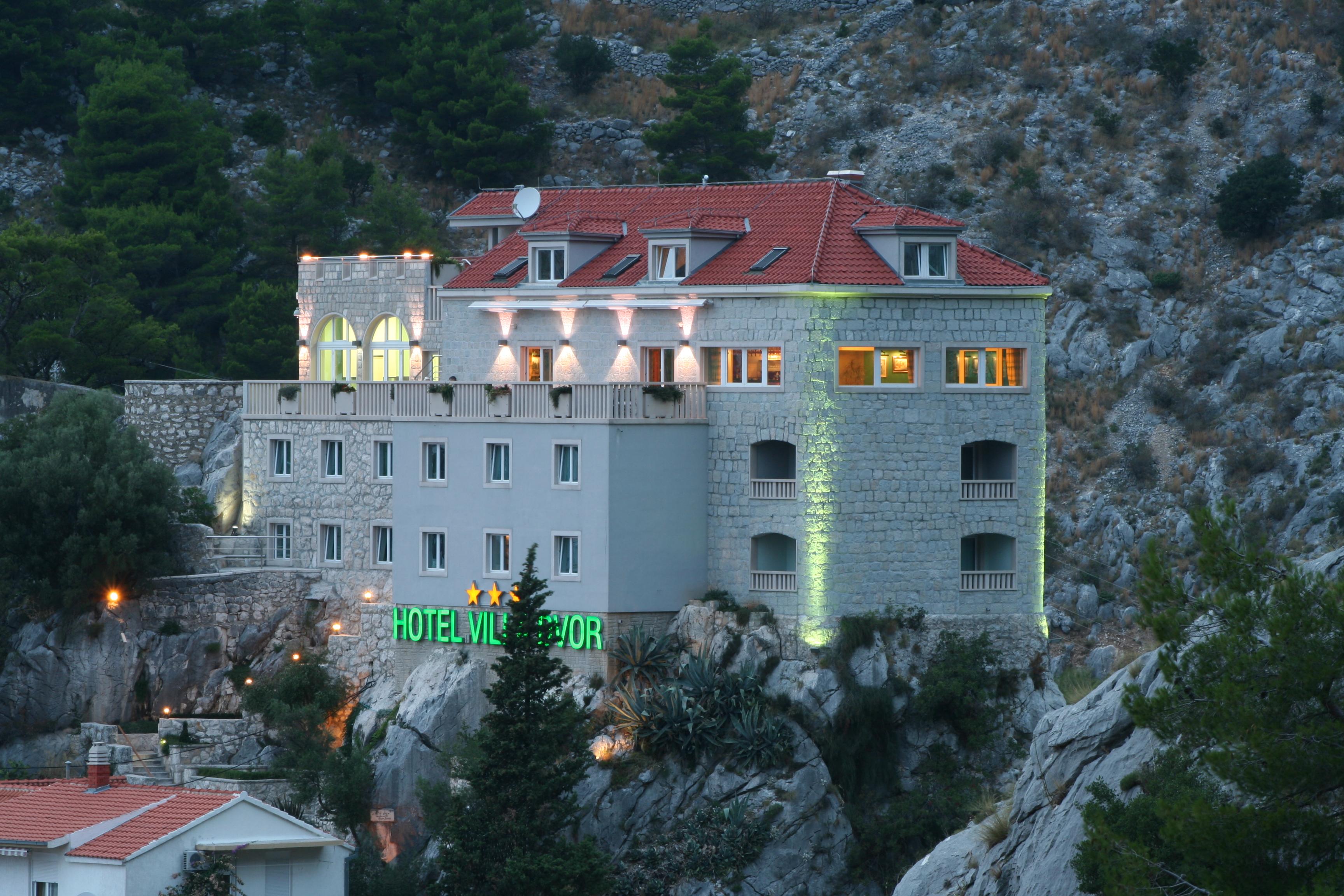 Hotel Villa Dvor (Adults Only) Omiš Exterior foto